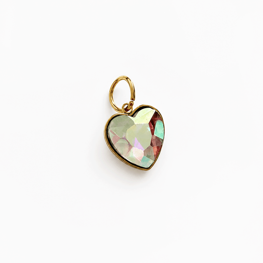 Charm - Iridescent Heart