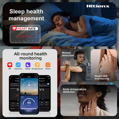 Smart Ring 3, Sleep Tracking, Heart Rate & Temperature Monitoring