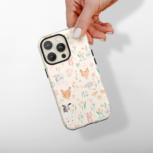 Tough MagSafe® Phone Case - Farmyard Friends