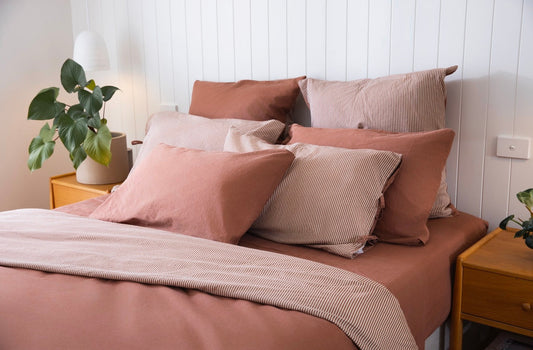 Cloud Cotton Duvet Cover Terra