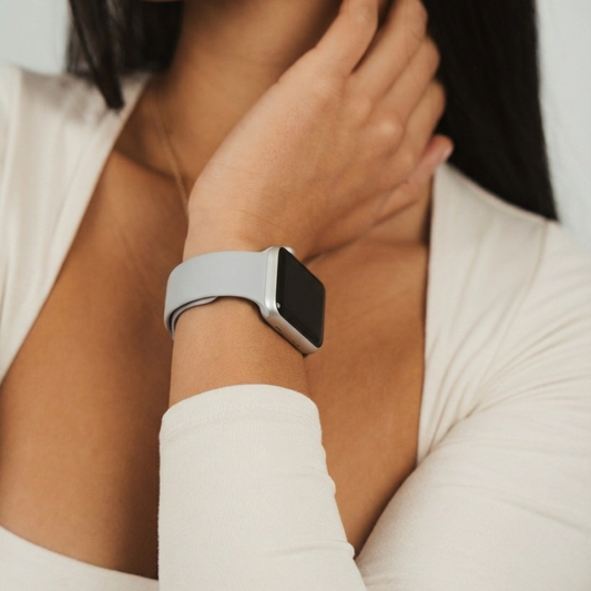 NAKD Apple Watch Strap - Ice Grey