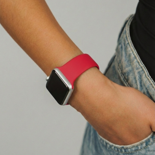 NAKD Apple Watch Strap - Cherry