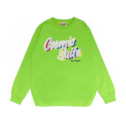 Gallery Dept Long Sleeved Shirt Fashion Brand Long Sleeve Long-Sleeved T-shirt Blouse