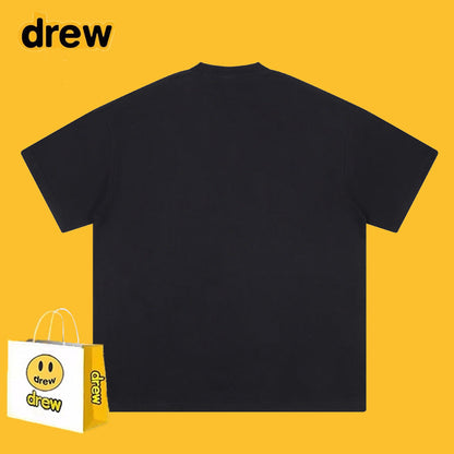 Drew T-shirts Mushroom Cola Print Loose