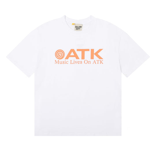 Gallery Dept T Shirts American Fashion Brand Gallery Dept Printed Cotton Casual Short-Sleeved T-shirt for Men and Women