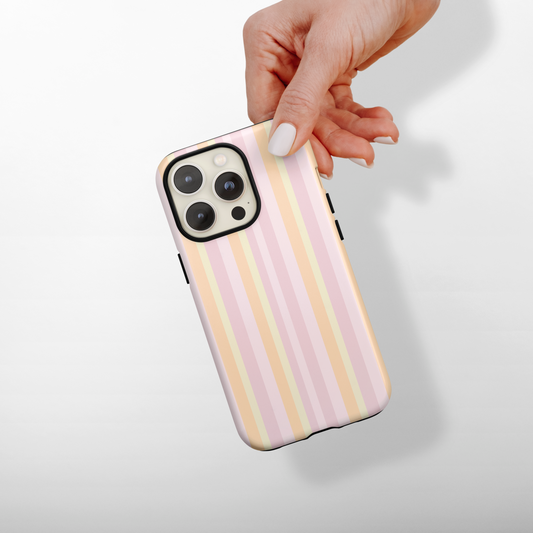 Tough MagSafe® Phone Case - Pastel Stripes
