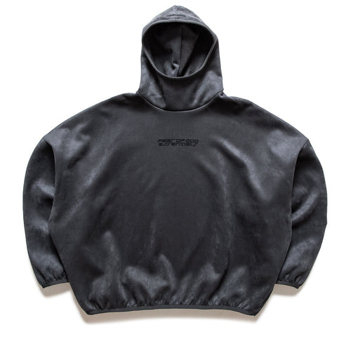 Fear Of God Essentials Suede Fleece Modern Hoodie - Iron Grey