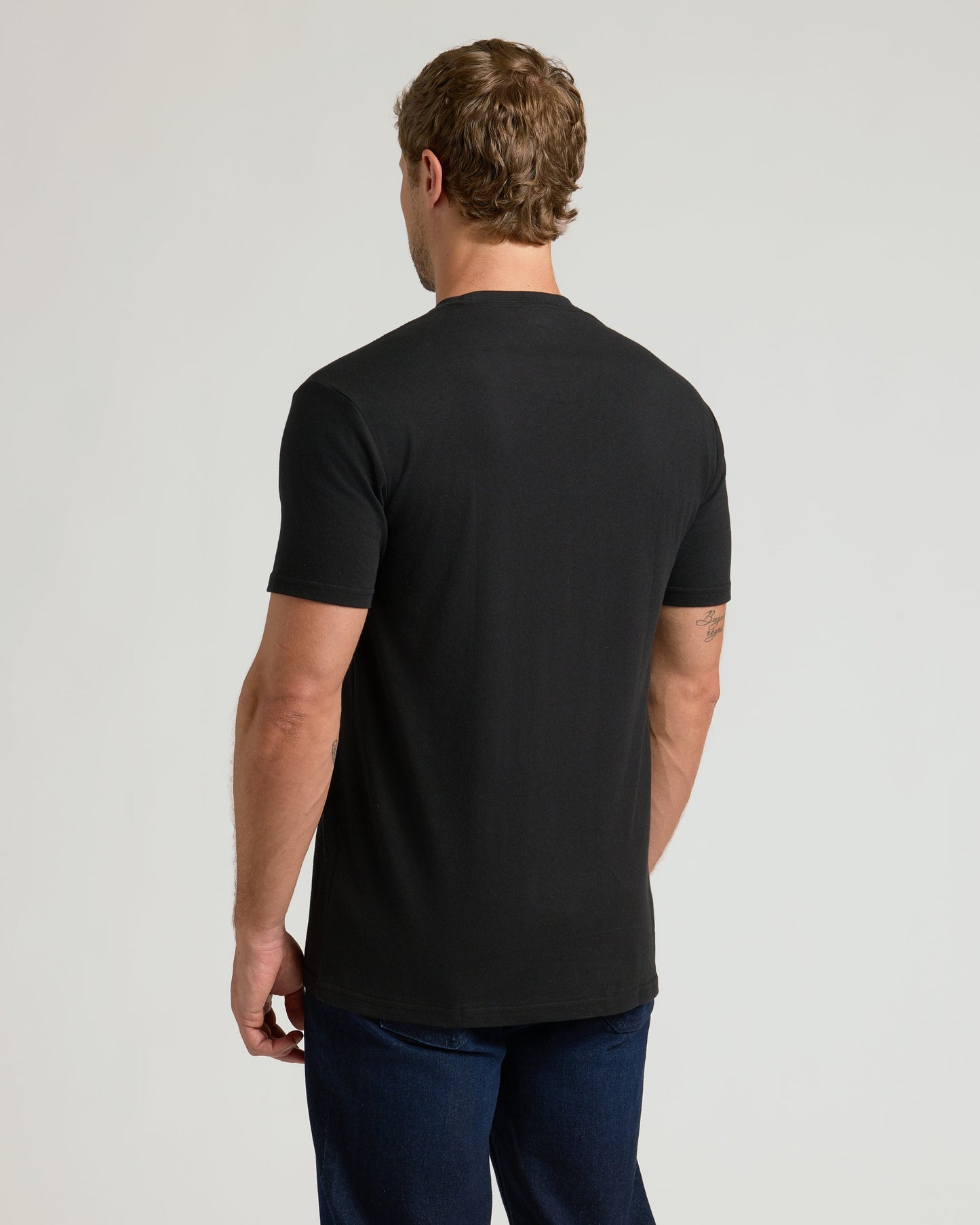 Black Classic Pocket Crew 2-Pack