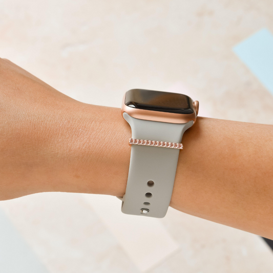 Watch Strap Charm - Rose Gold Dreams