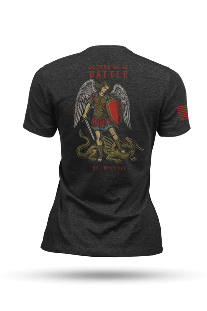 Defend us in Battle - Women's T-Shirt