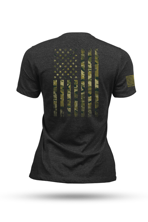 American Camo - Women's T-Shirt