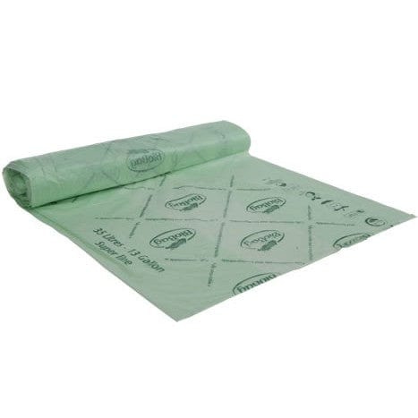 BioBag Superline Compostable Plastic Bin Liners 35 litre (40 bags)