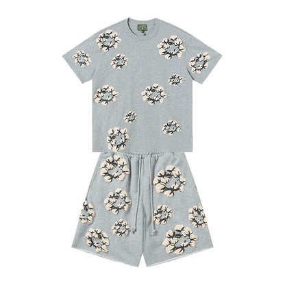 Denim Tears T-shirt & Shorts 2 Piece Set