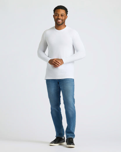 Long Sleeve Crews 6-Pack
