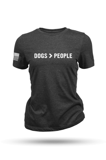 Dogs > People - Women's T-Shirt