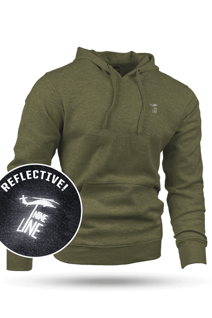 Reflective Dropline Logo - Hoodie