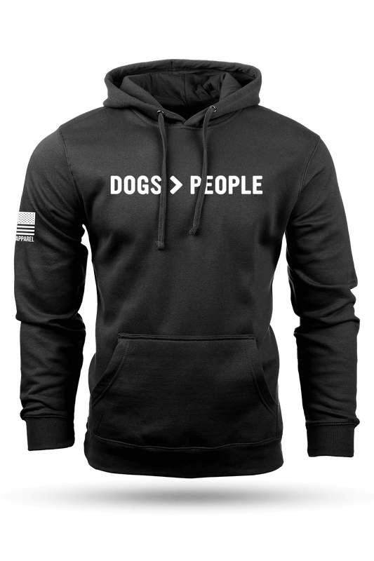 Dogs > People - Hoodie