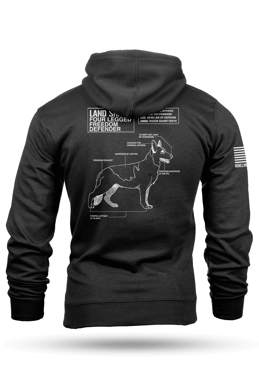 Land Shark - Hoodie