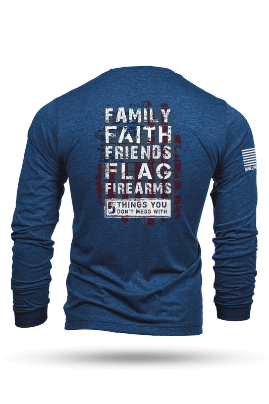 5 Things - Long Sleeve T-Shirt