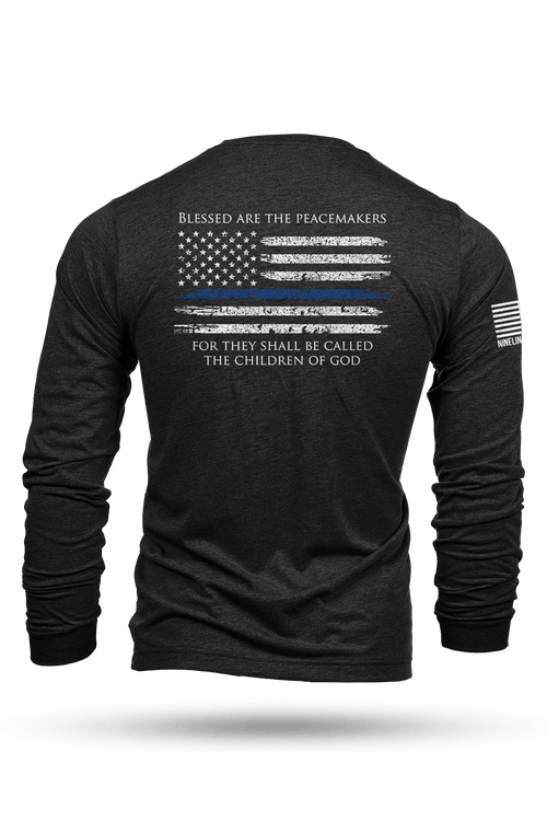 Thin Blue Line - Long-Sleeve T-Shirt