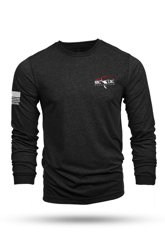 Long Sleeve Tri-Blend - Nine Line Foundation