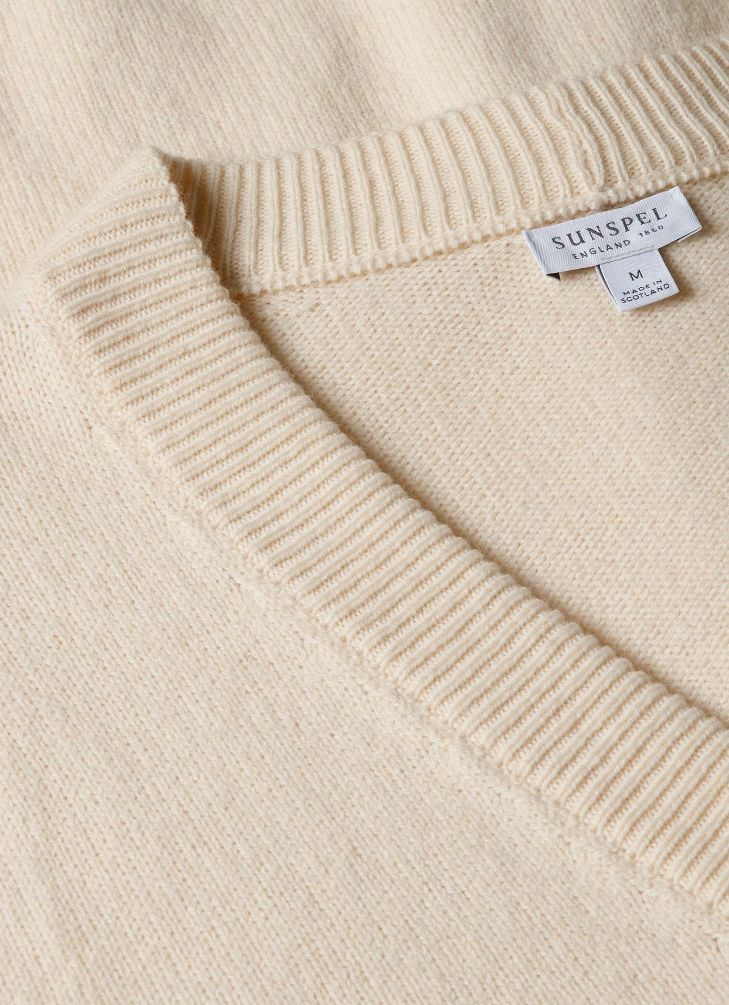 Mens Lambswool Cardigan In Ecru Mcar8187 Whcr