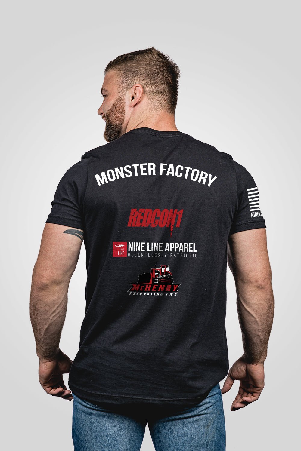 Monster Arm Wrestling - Men's T-Shirt