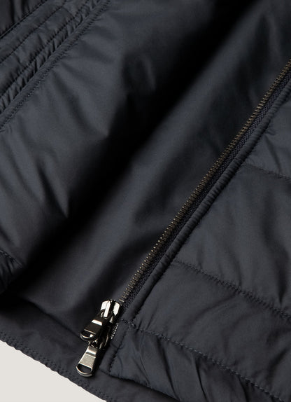 Mens Insulated Gilet In Navy Mjac7193 Buaa