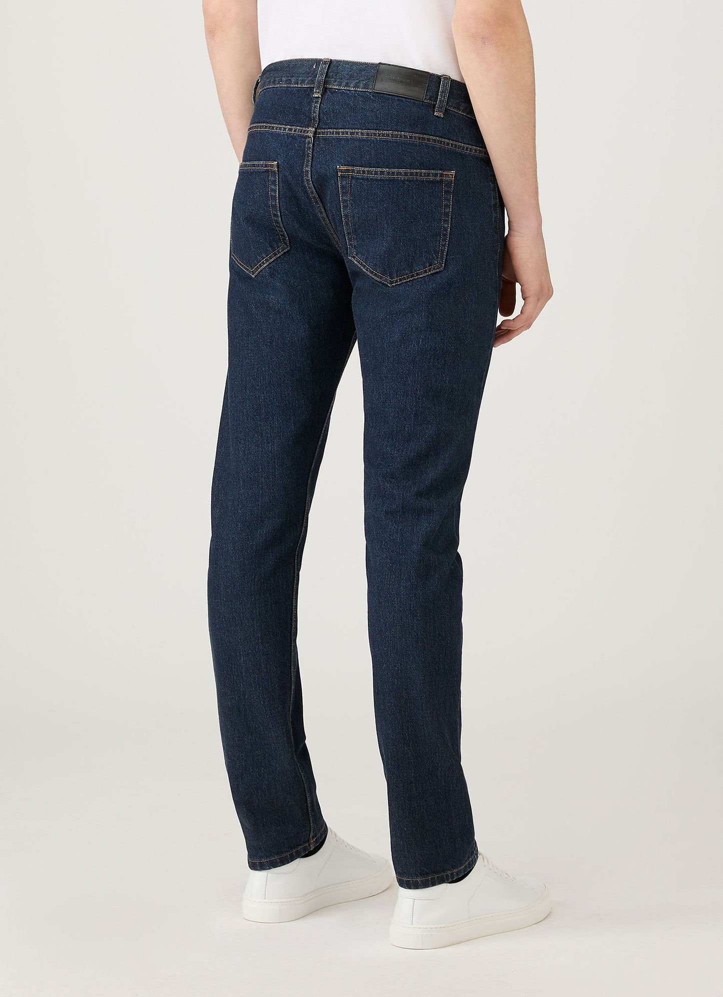 Mens Slim Fit Jean Denim Rinse Wash