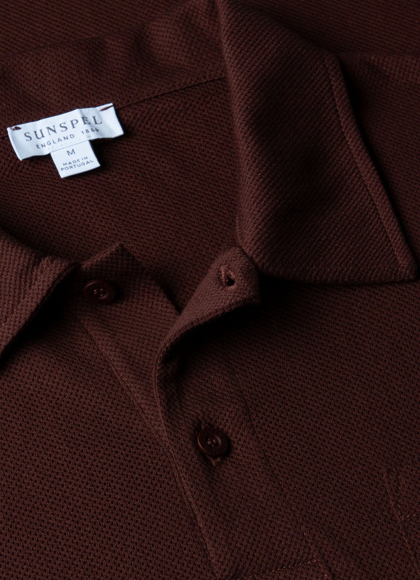 Mens Riviera Polo Shirt In Raisin Mpol1026 Brfq