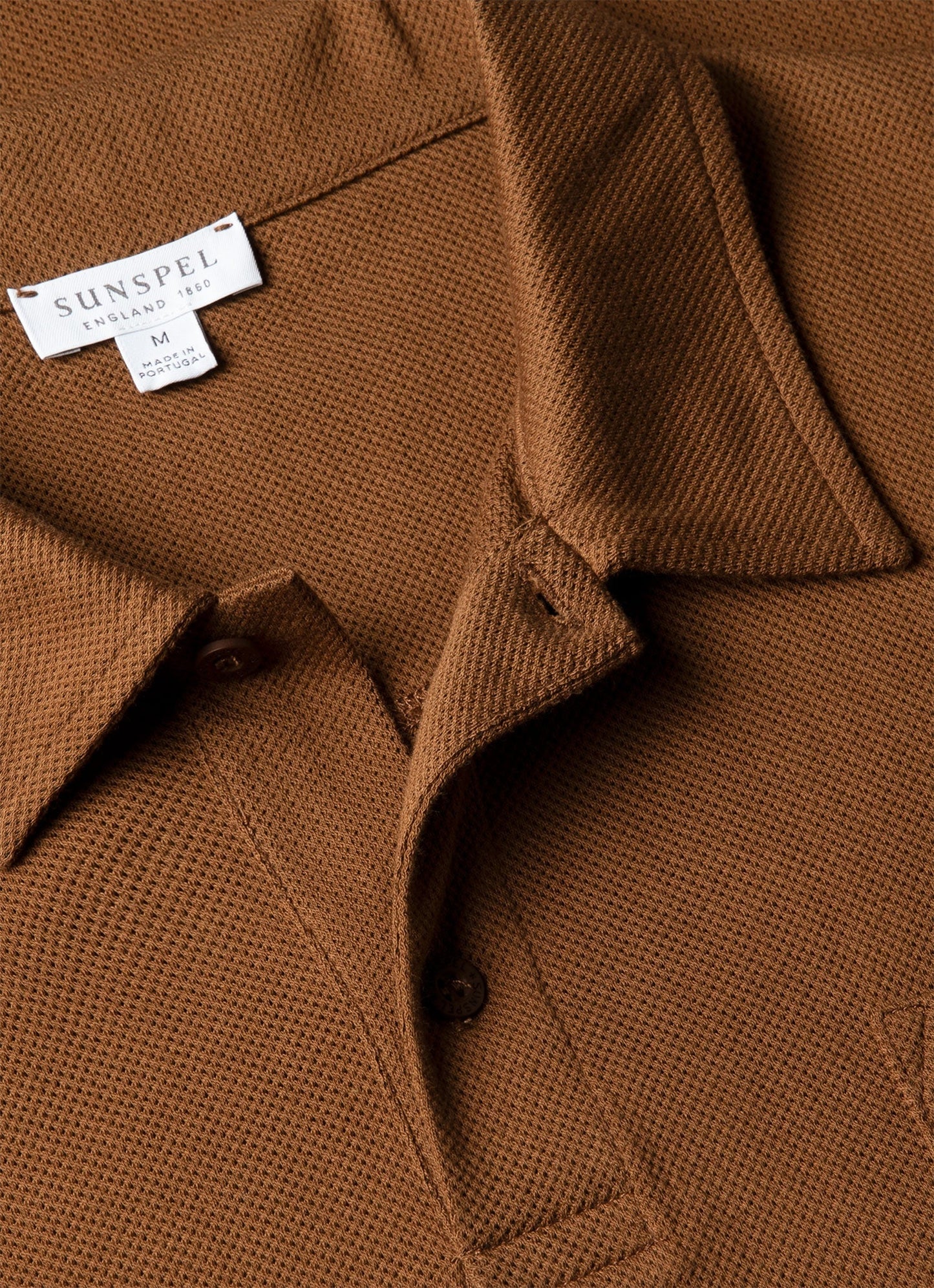 Mens Riviera Polo Shirt In Bronze Mpol1026 Brgu