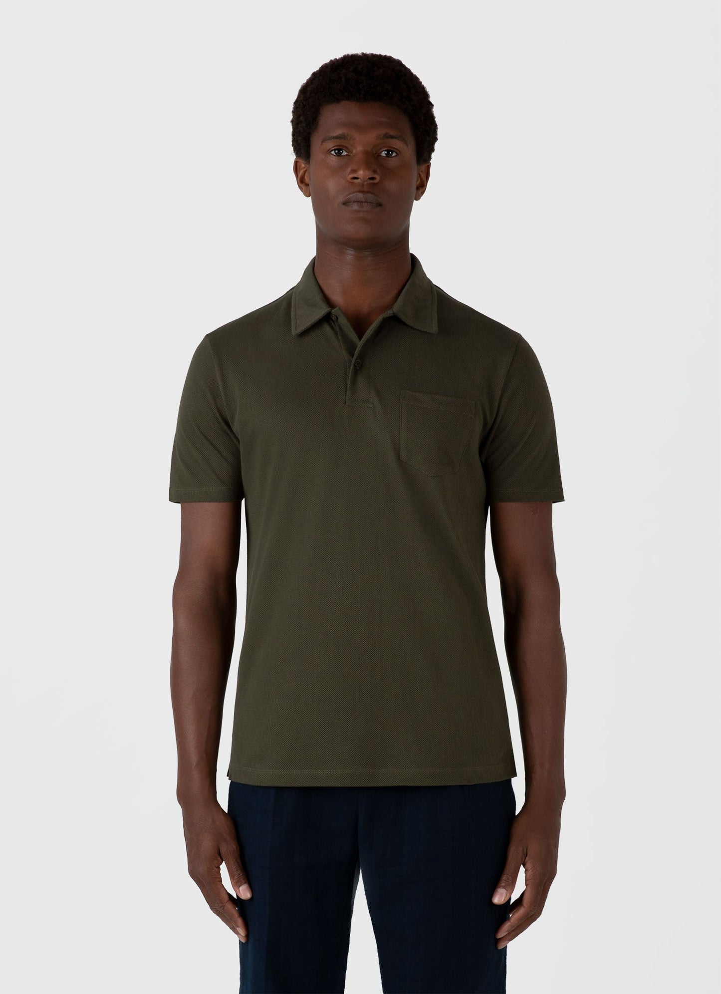 Mens Riviera Polo Shirt In Pine Green Mpol1026 Gnhz