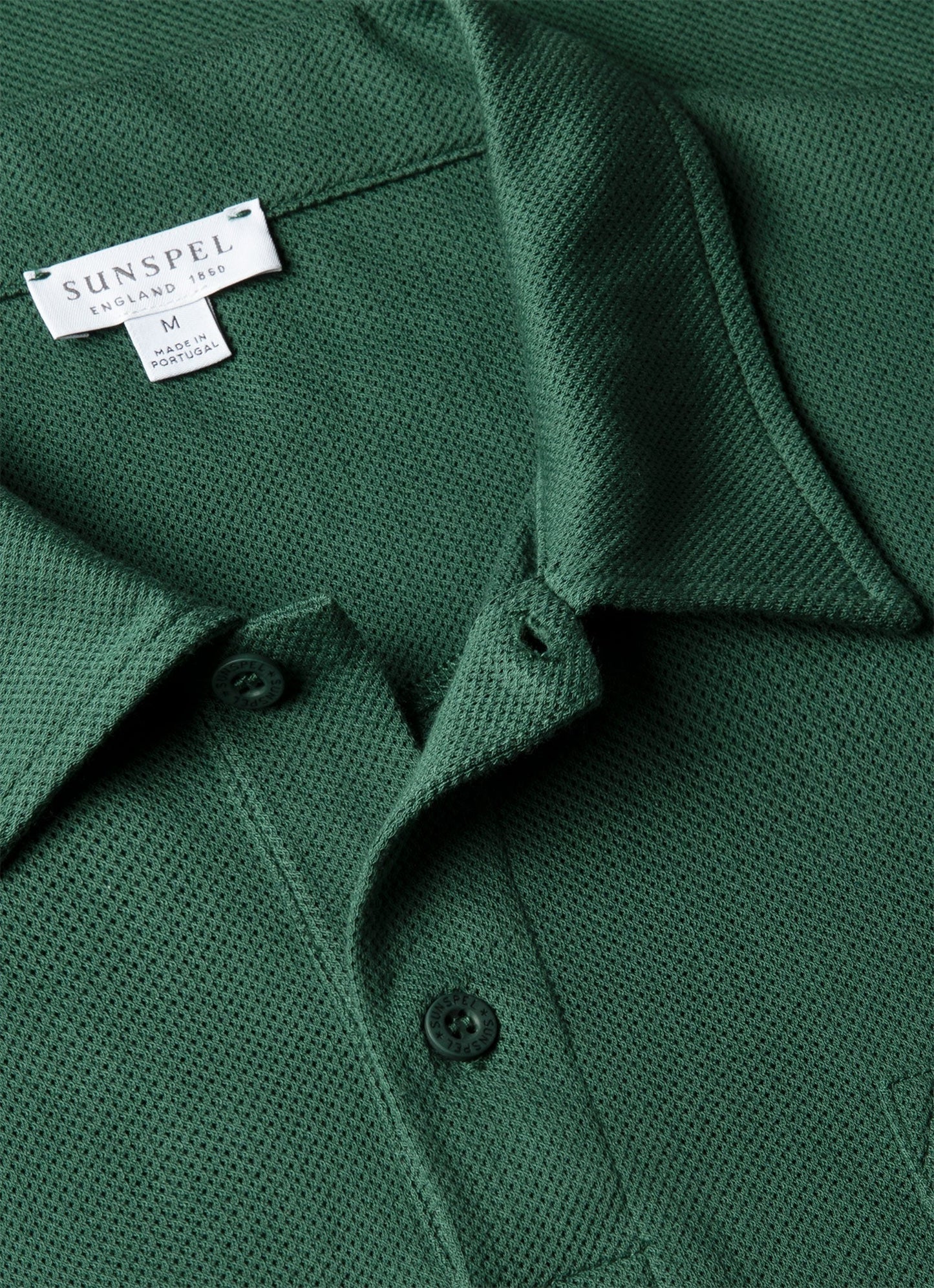 Mens Riviera Polo Shirt In Forest Mpol1026 Gnjd