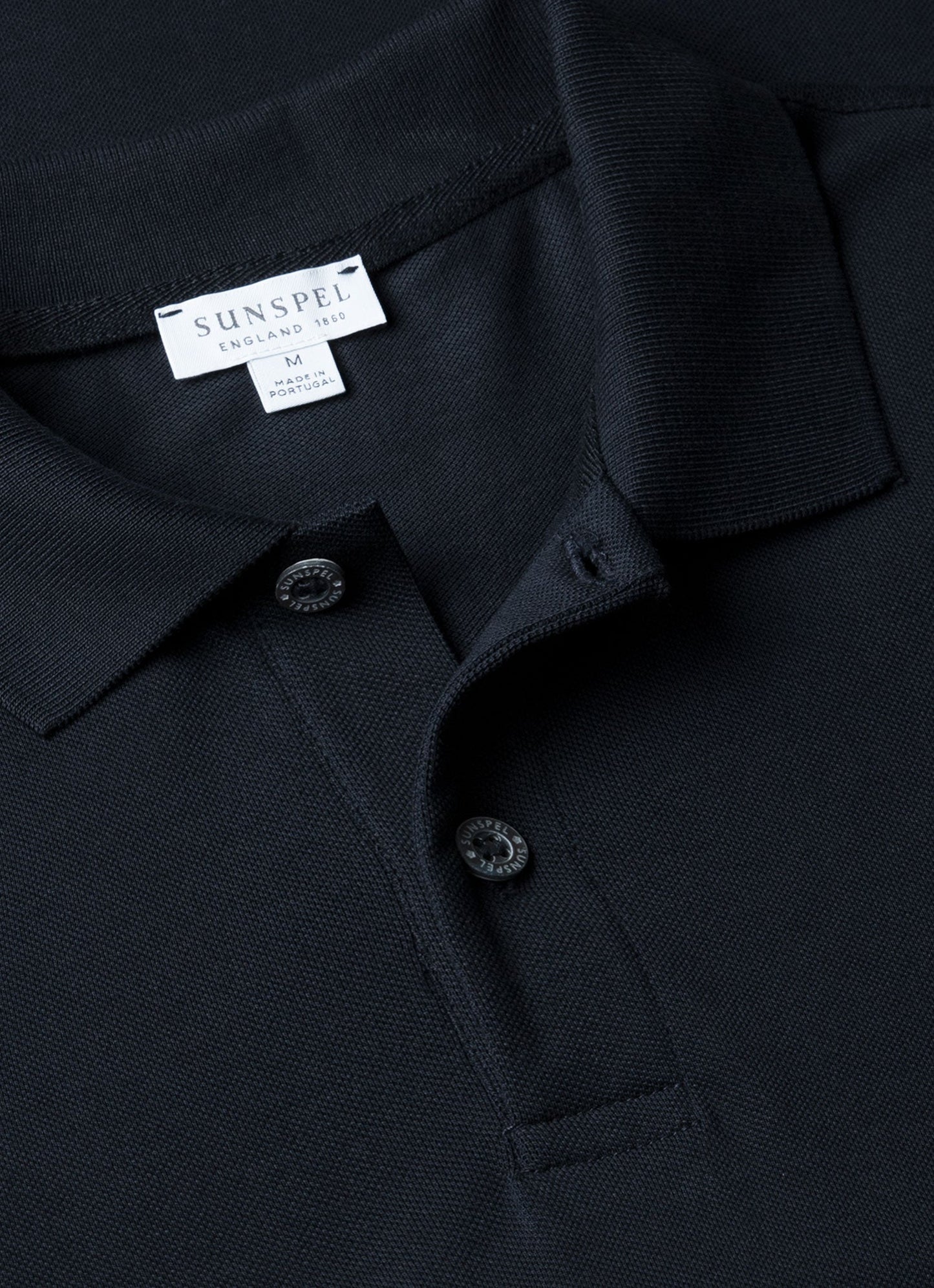 Mens Pique Polo Shirt In Midnight Navy Mpol1028 Buvn