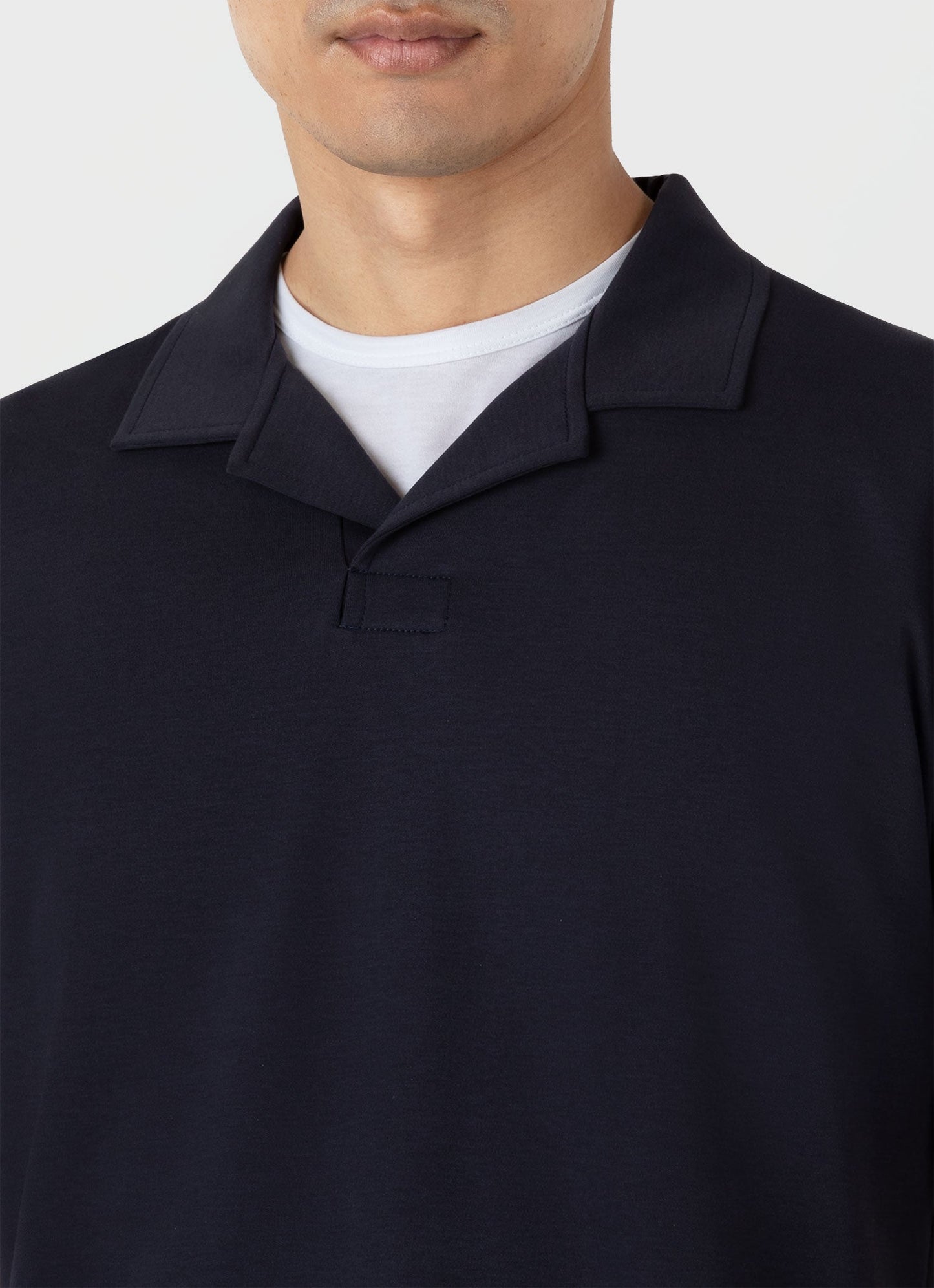 Mens Heavyweight Polo Shirt In Navy Mpol1071 Buaa