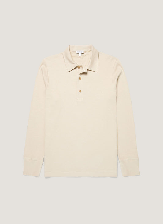 Men's Long Sleeve Cellulock Polo Shirt in Hazelwood