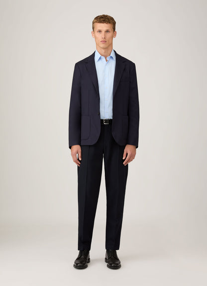 Mens Cotton Stretch Shirt In Light Blue Msht2123 Buud