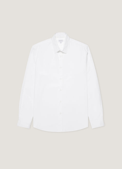 Mens Oxford Shirt In White Msht2127 Whaa