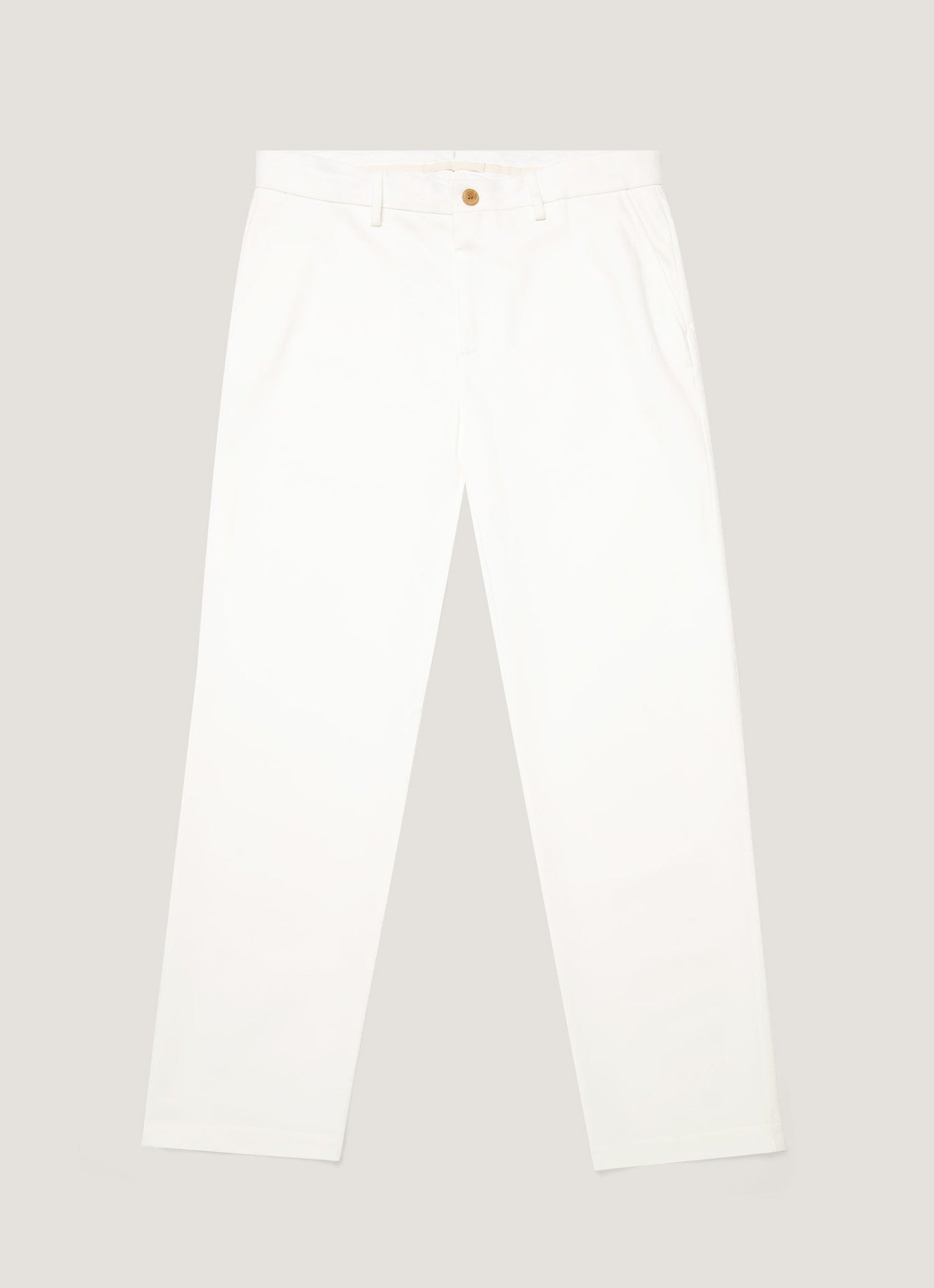 Mens Cotton Drill Trouser In Warm White Mtrs3129 Whig