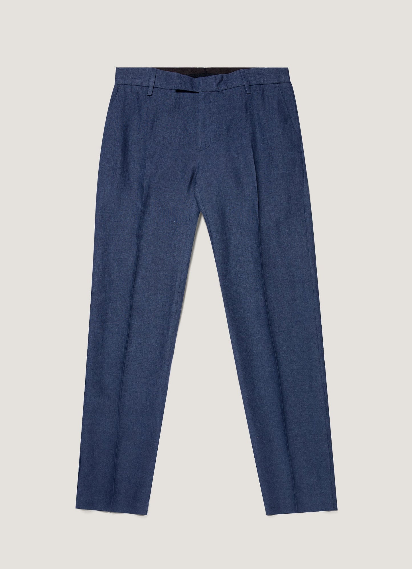 Mens Linen Trouser In Light Navy Mtrs3130 Buaf