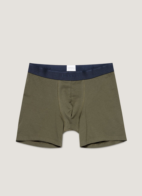 Mens Cotton Stretch Boxer Briefs In Khaki Mtru4614 Gngy