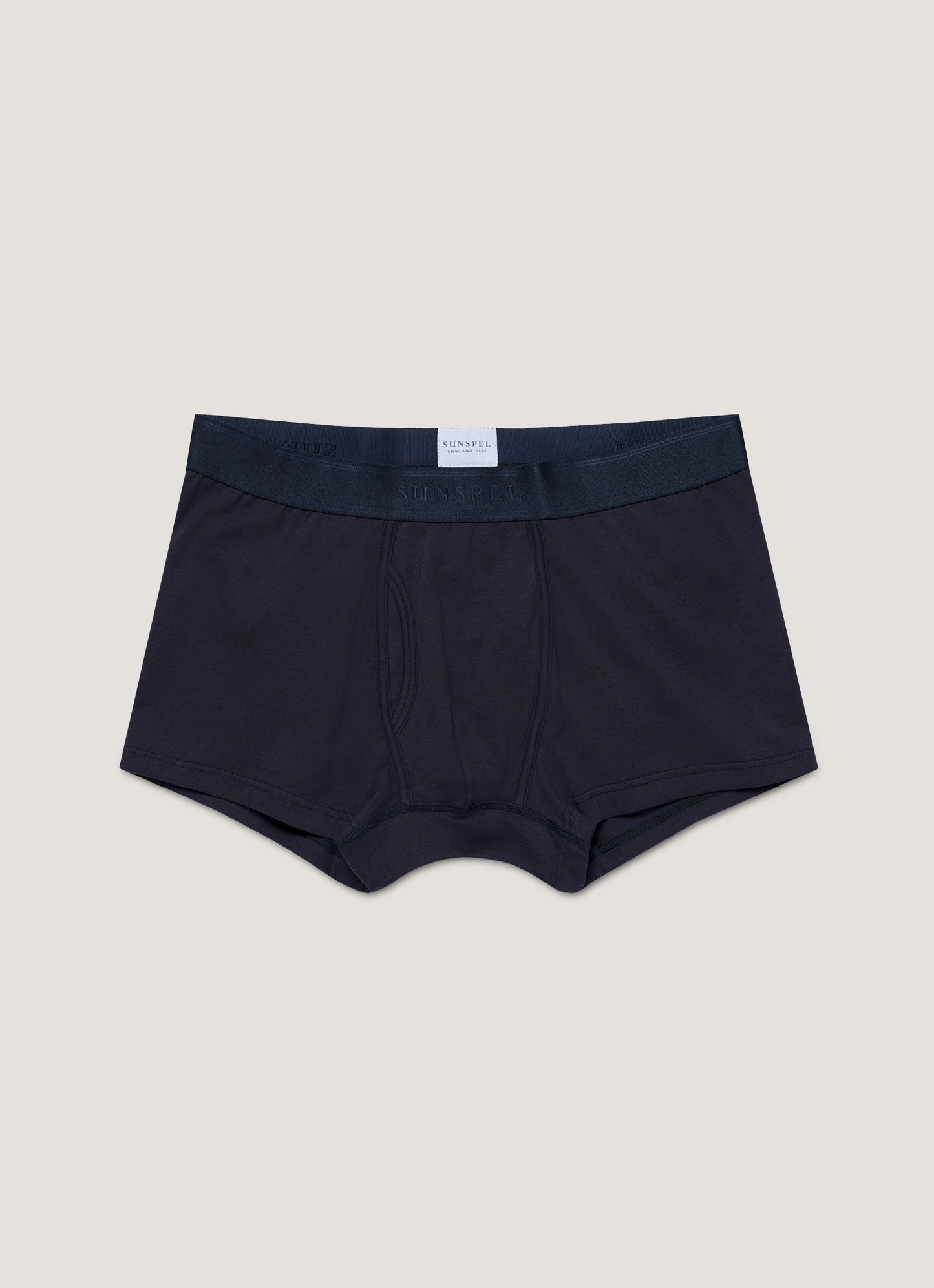 Mens Superfine Cotton Trunks In Navy Mtru4619 Buaa