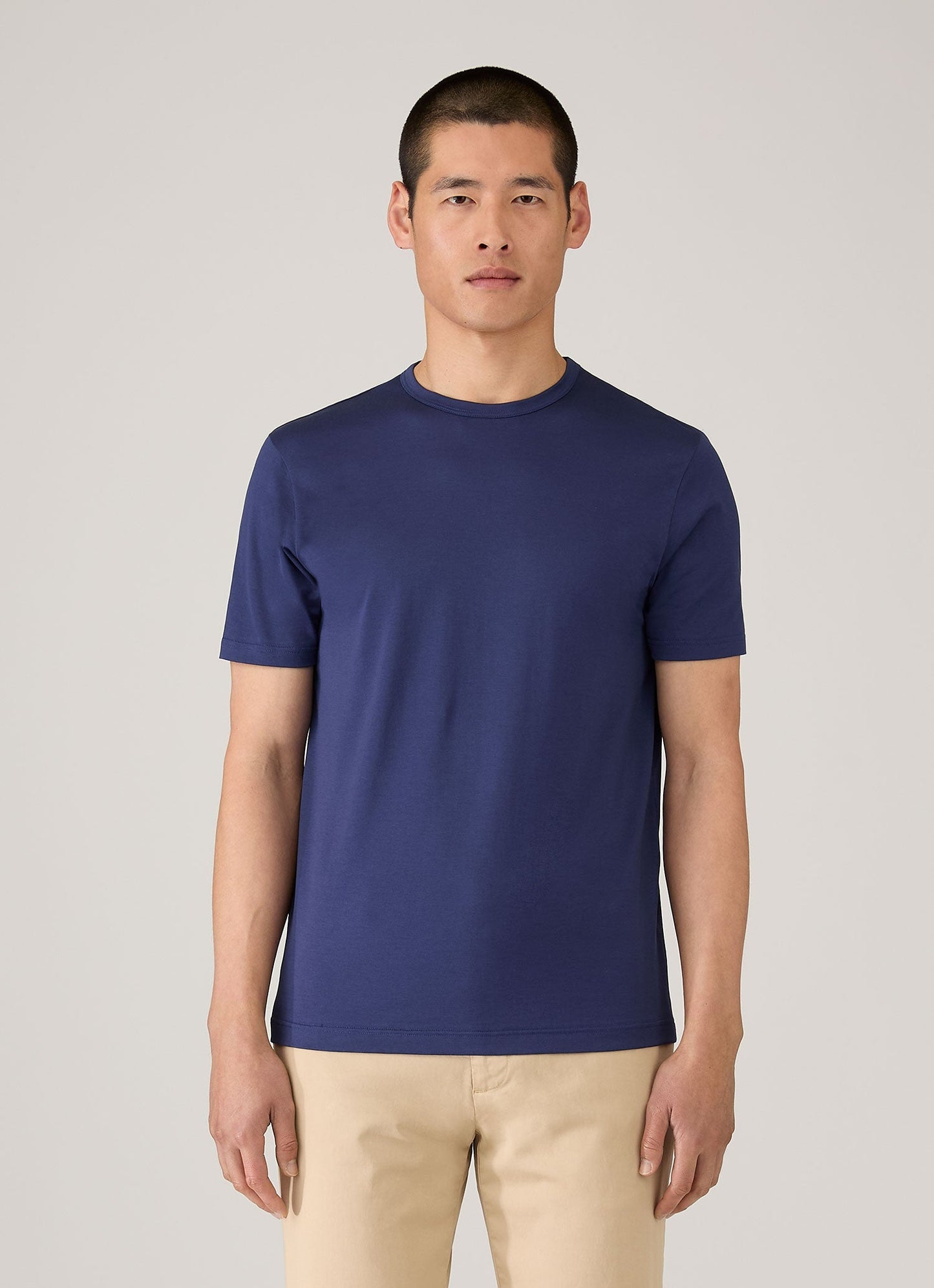 Mens Classic Tshirt In Ink Blue Mtsh0001 Buwx