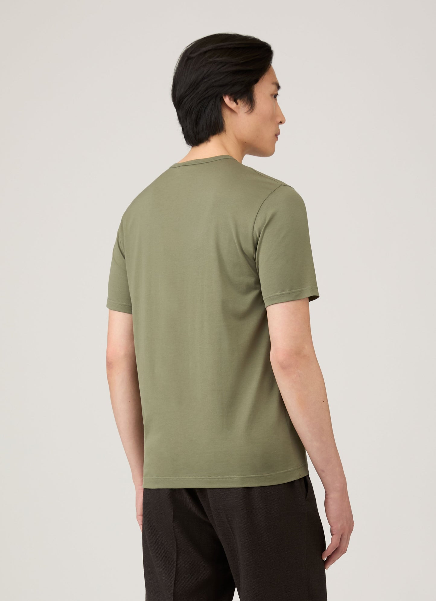 Mens Classic Tshirt In Sea Moss Mtsh0001 Gnim