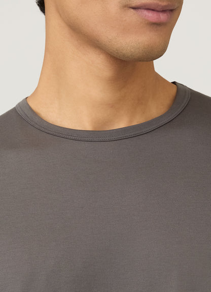 Mens Cotton Tshirt Charcoal Mtsh0001 Gyab