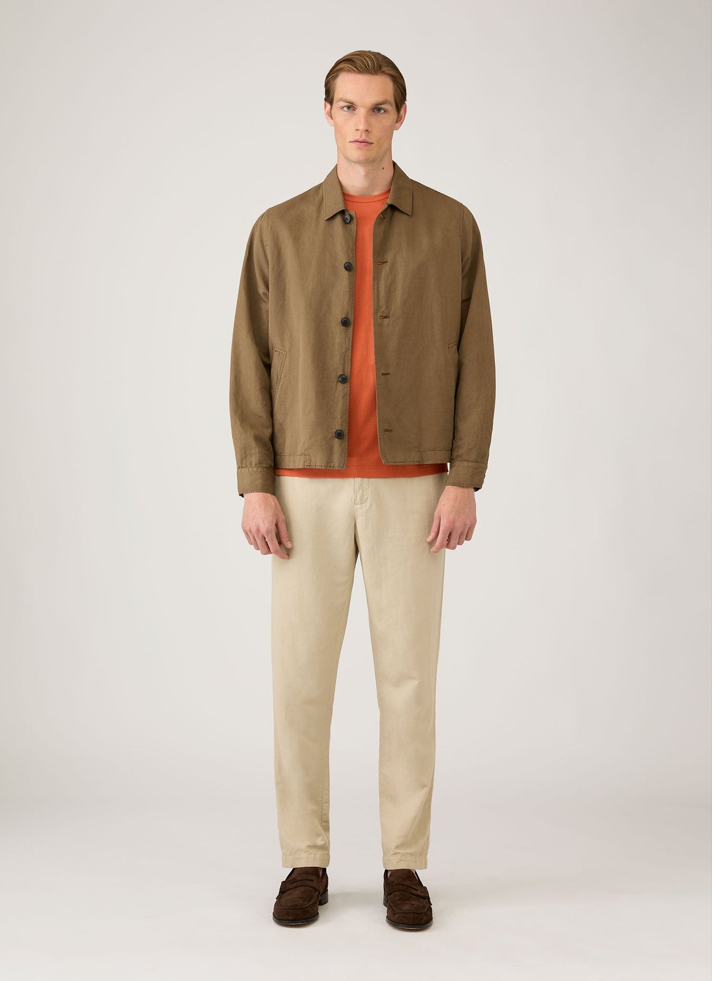 Mens Classic Tshirt In Copper Mtsh0001 Orba