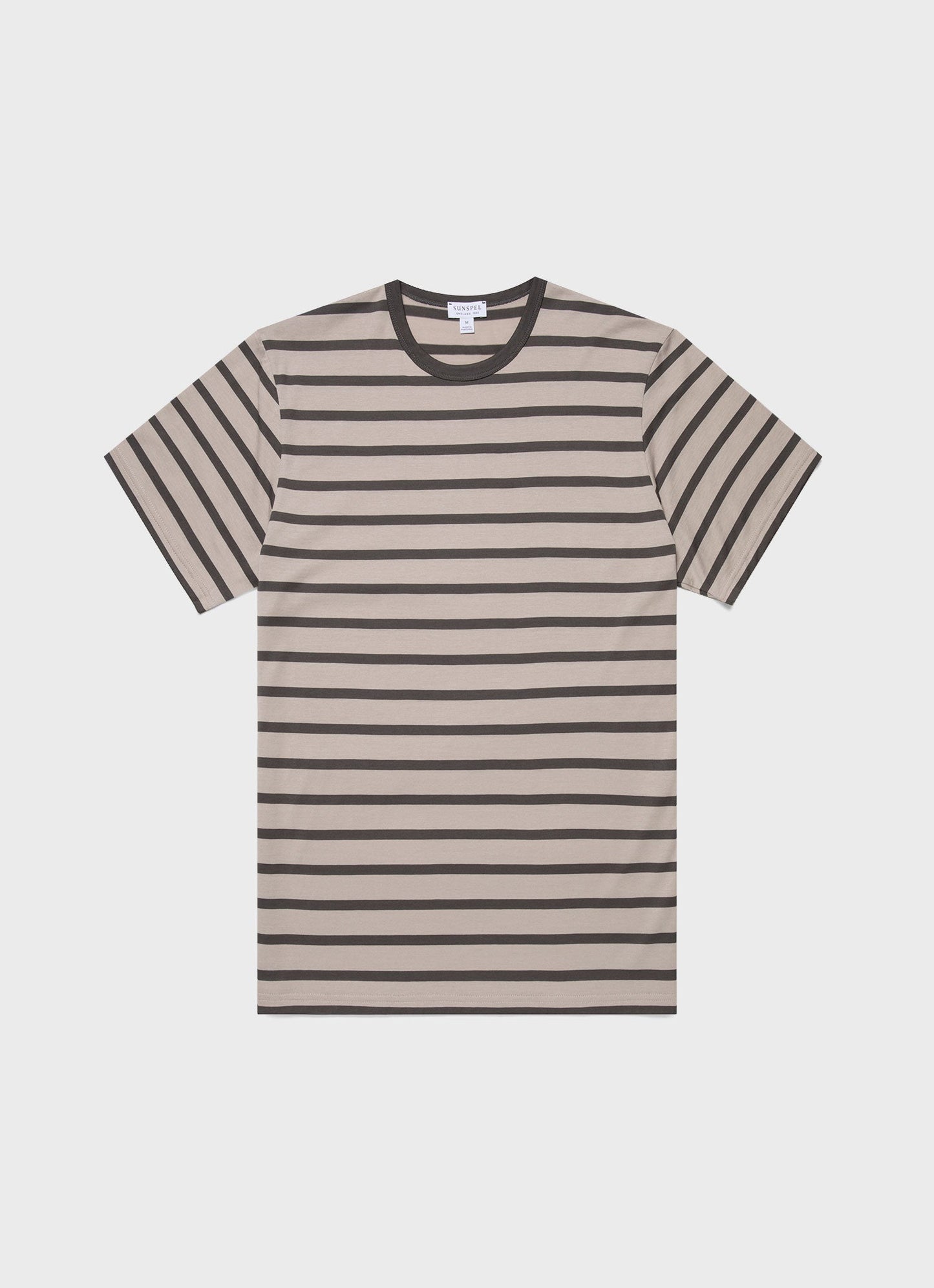 Mens Classic Tshirt In Ash Grey Charcoal Mtsh0001Brs Stms