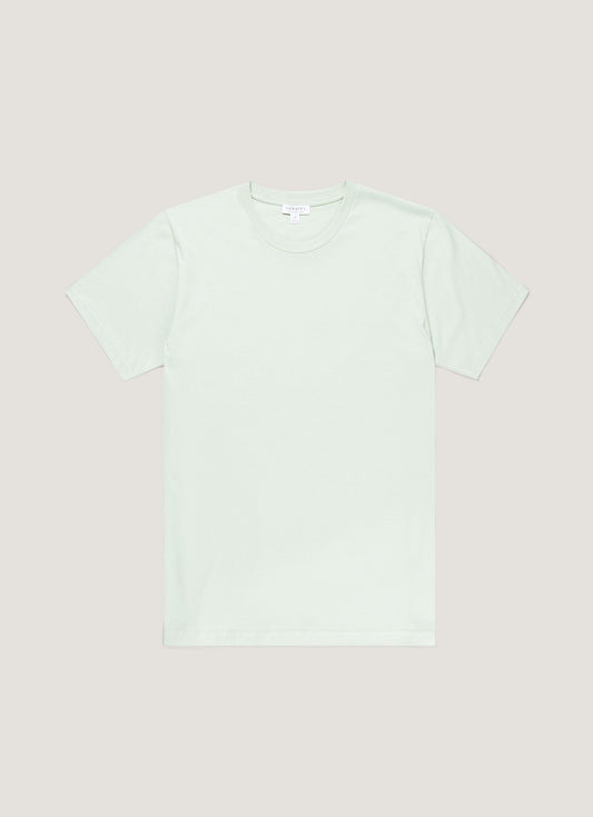 Mens Riviera Midweight Tshirt In Laurel Mtsh0007R Gnjb