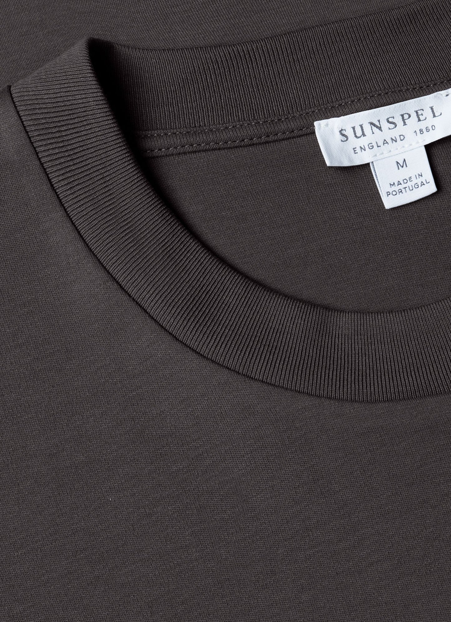 Mens Relaxed Fit Heavyweight Tshirt In Charcoal Mtsh0181 Gyab
