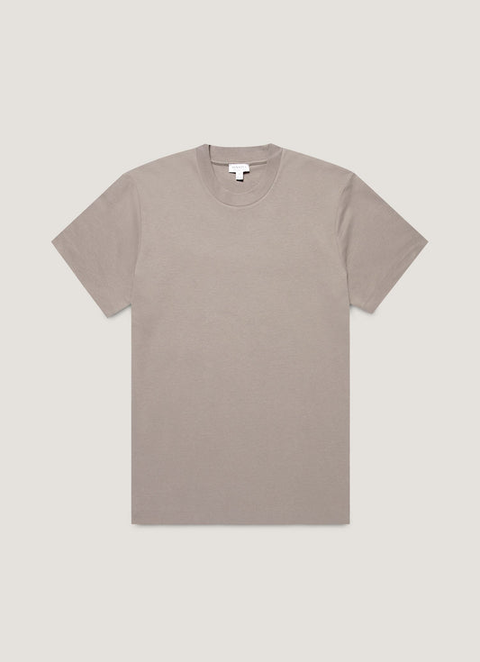 Mens Relaxed Fit Heavyweight Tshirt In Iron Grey Mtsh0181 Gyfe